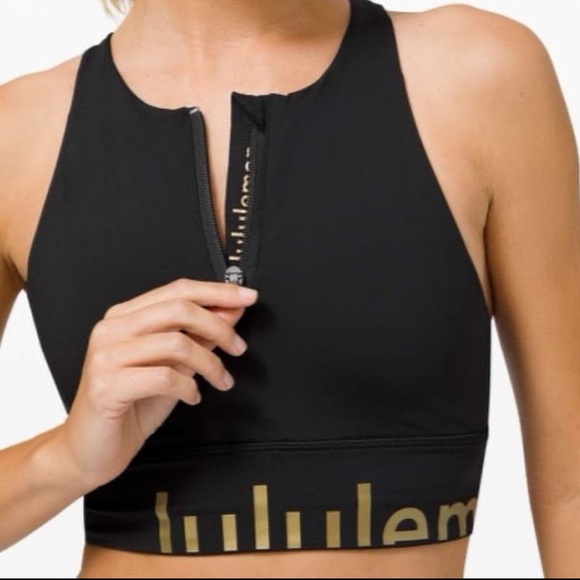 Lululemon Energy Bra High Neck Long Line Zip Special Edition - Picture 2 of 7